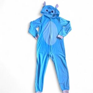 Kids Lilo & Stitch  Hooded One-Piece Pajamas